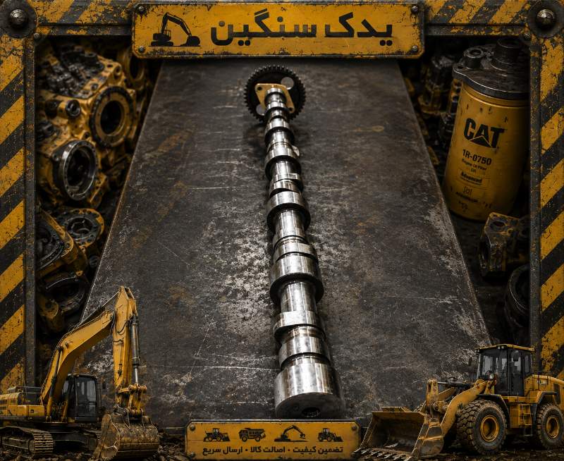 میل سوپاپ موتور با دنده 6d140